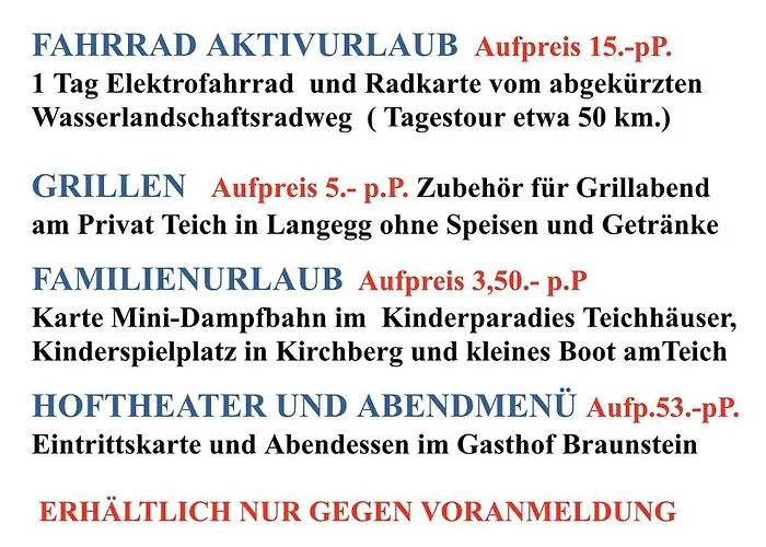 Sommerfrische Waldviertel Kirchberg am Walde